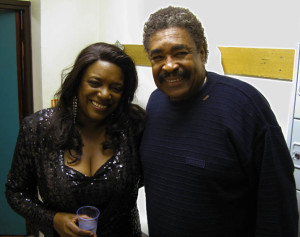 Performing with Soul Star George McCrae