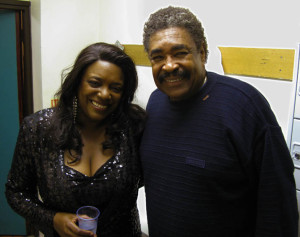 Performing with Soul Star George McCrae